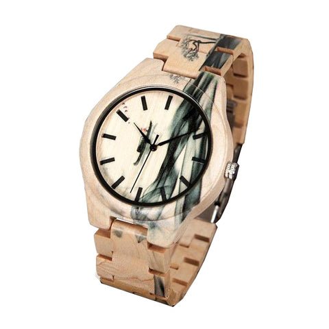 Exquisite Maple Wooden Watch