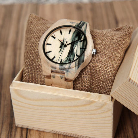 Exquisite Maple Wooden Watch