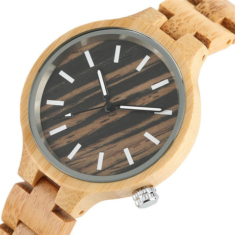 Unique Elegant Bamboo Watch