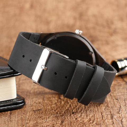 Real Quick Time Wooden Watch