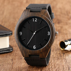 Real Quick Time Wooden Watch