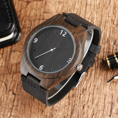 Real Quick Time Wooden Watch