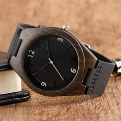 Real Quick Time Wooden Watch
