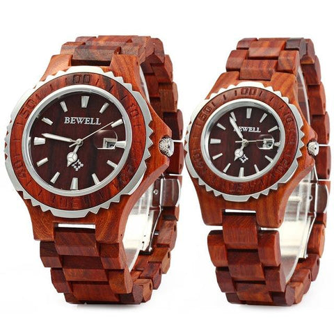 Perfect Couple Wooden Wristwatch